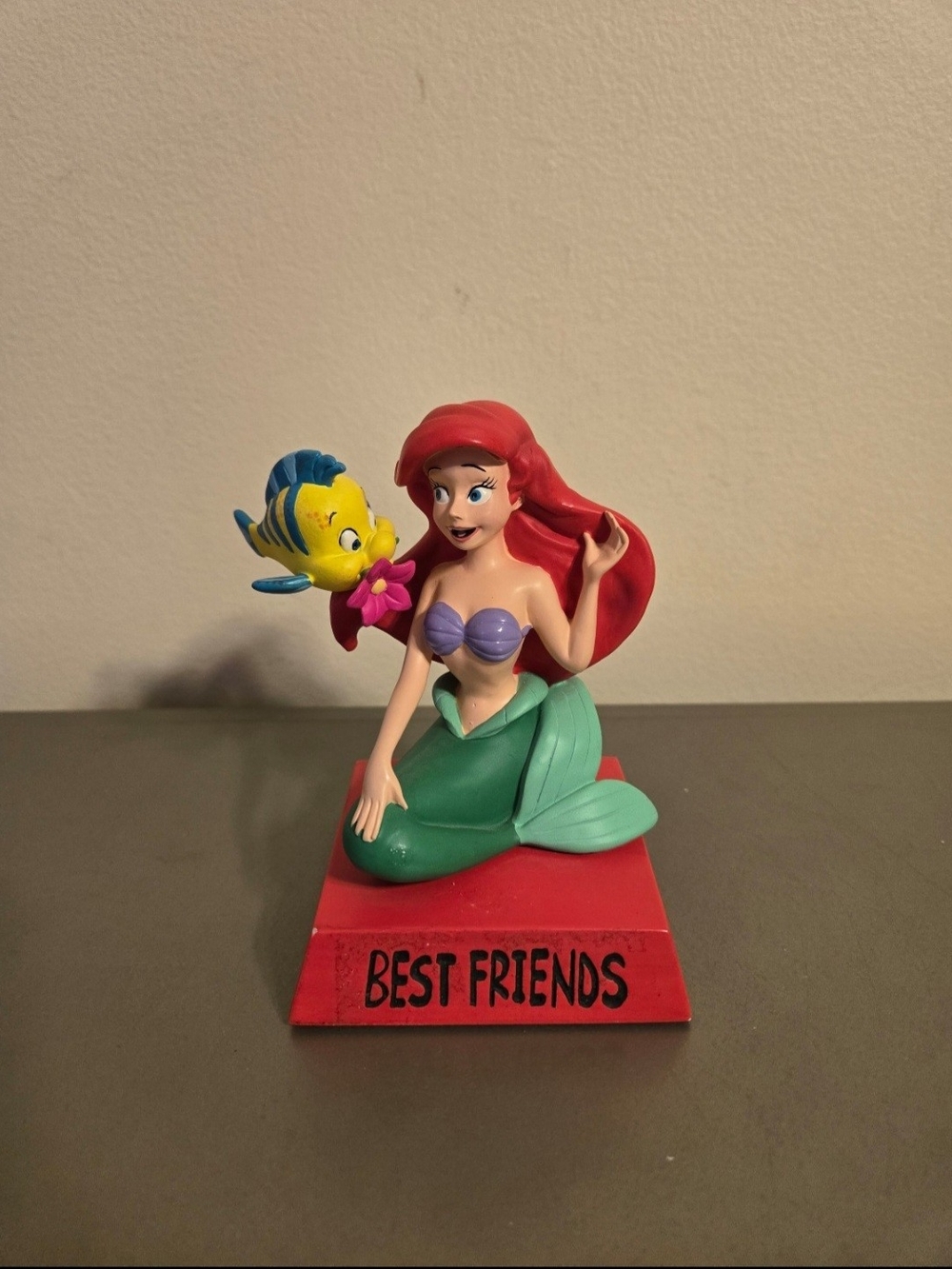 Disney Store Exclusive Ariel and Flounder "Best Friends" Figurine